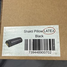 Shakti Original Acupressure Mat Black Pillow Latex NiB