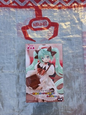 Hatsune Miku Tirol Choco (Milk Ver) FuRyu Trio-Try-It New Figure NIB Unopened