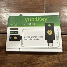 Yubico YubiKey 5C NFC Security Key USB-C Two-Factor Authentication 2FA - NEW