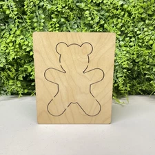 Teddy Bear AccuCut Ellison T1000L Manual Die Cutter Stuffed Animal 5x6