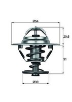 Mahle Thermostat, KüHlmittel U.A. FüR Land Rover, Saab