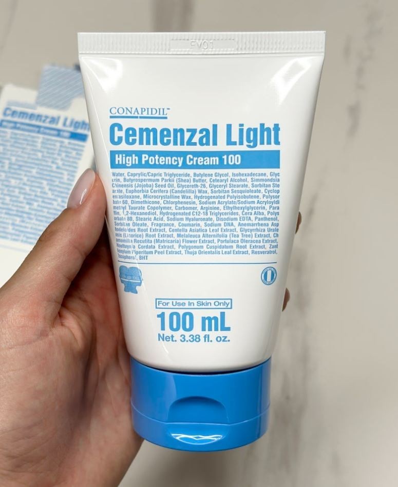 Cemenzal Light 高濃度クリーム 100mL Conapidil Cemenzal Light Cream 100ml /Authentic /Latest Production