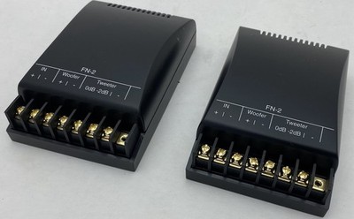 SUPER OLD SCHOOL STUDIO DRIVER FN-2 2-WAY PASSIVE CROSSOVERS CAR AUDIO NEW PAIR