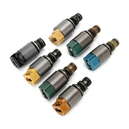 ˜7Pcs Transmission Solenoid Valve Set Fit For 545i/550i/645ci/645Li/650i/5 7 - Picture 10 of 10