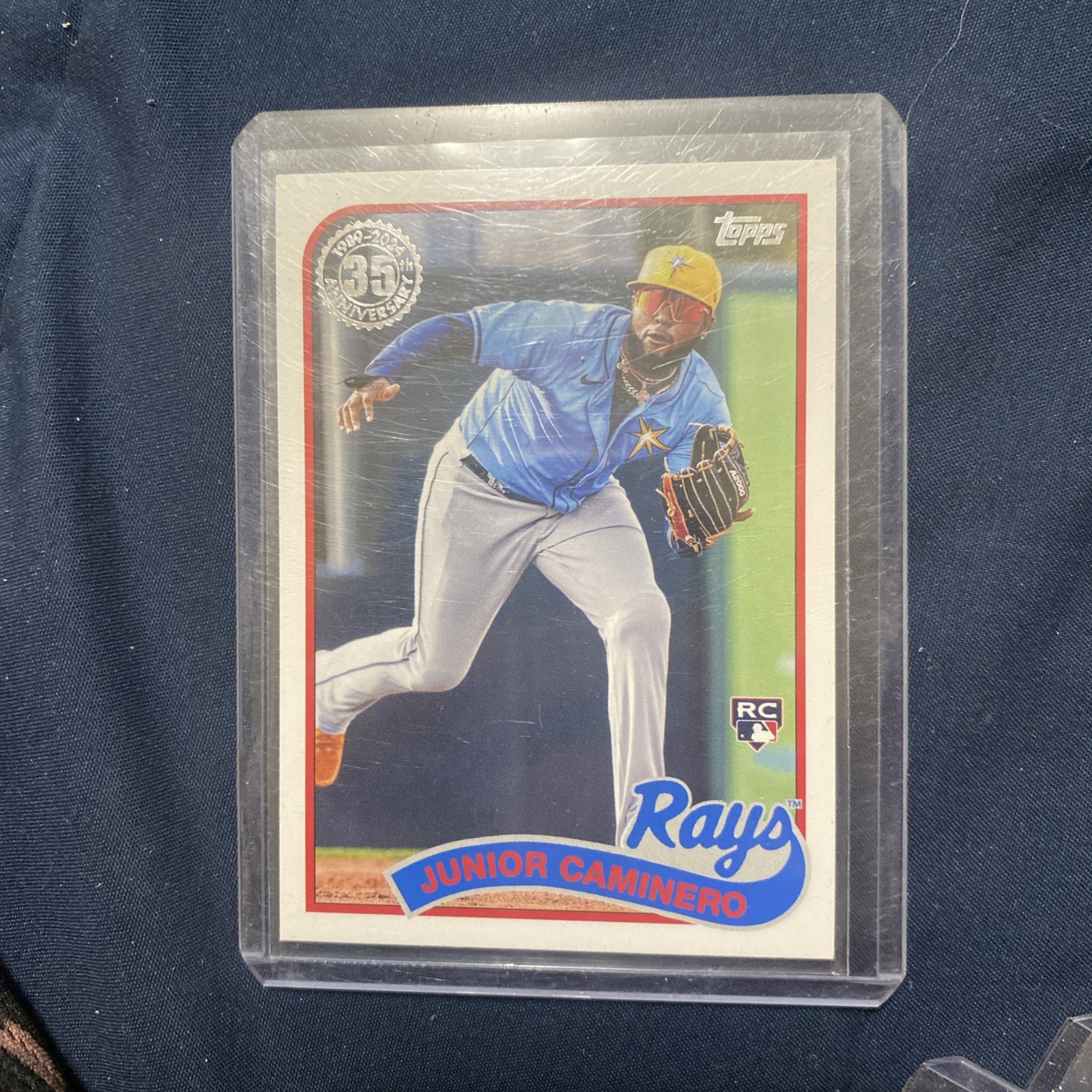 2024 Topps Update Series - 1989 Topps Baseball #89US-16 Junior Caminero (RC)