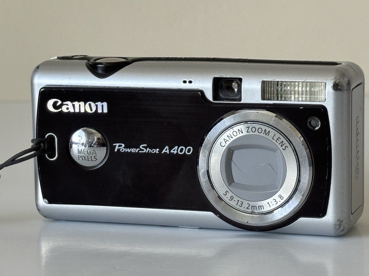 デジカメ キャノン Canon PowerShot A400 箱、付属品ほぼあり