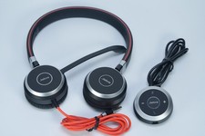 Jabra Evolve 40 Wired Stereo USB Headset HSC017 With Controller ENC010