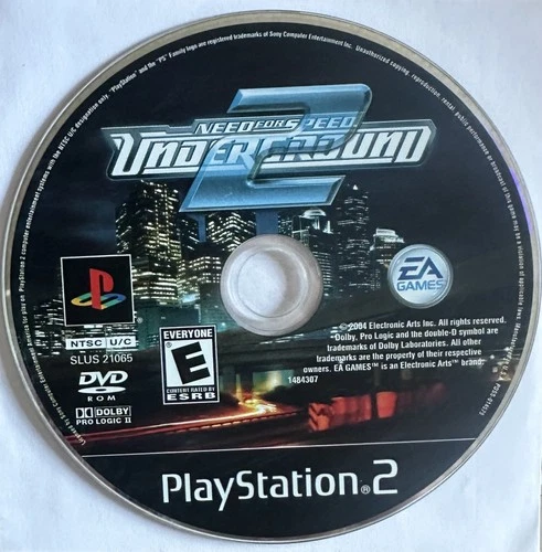 New ListingNEED FOR SPEED UNDERGROUND 2 (PS2) DISC/MANUAL ONLY- NO CASE - VERY GOOD