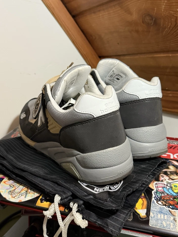 NEW BALANCE X BURN RUBBER MT580 WHITE COLLAR OG ALL - Image 4 of 4