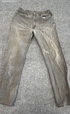 Vintage 90s Levi's Men's 505 Faded Black Regular Fit Jeans Made in USA W38 L34