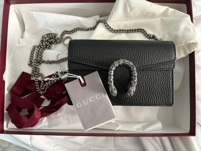 Gucci Dionysus Crossbody Mini Black Leather for sale online