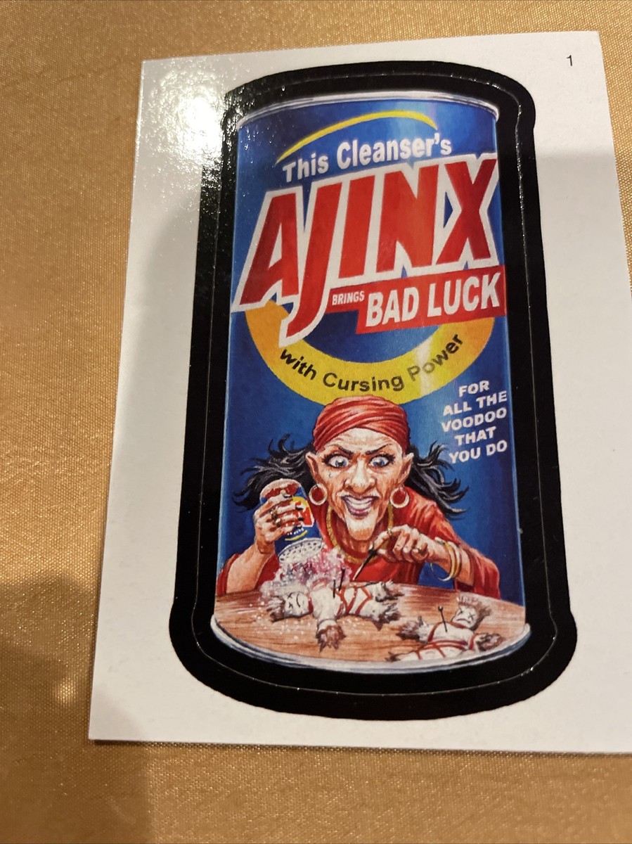 フィンガーピッキング・チャンピオンズ 1979-1994 [入手困難] 美品 2015 Topps Wacky Packages Ajinx Light Blue Puzzle C #101 AJAX