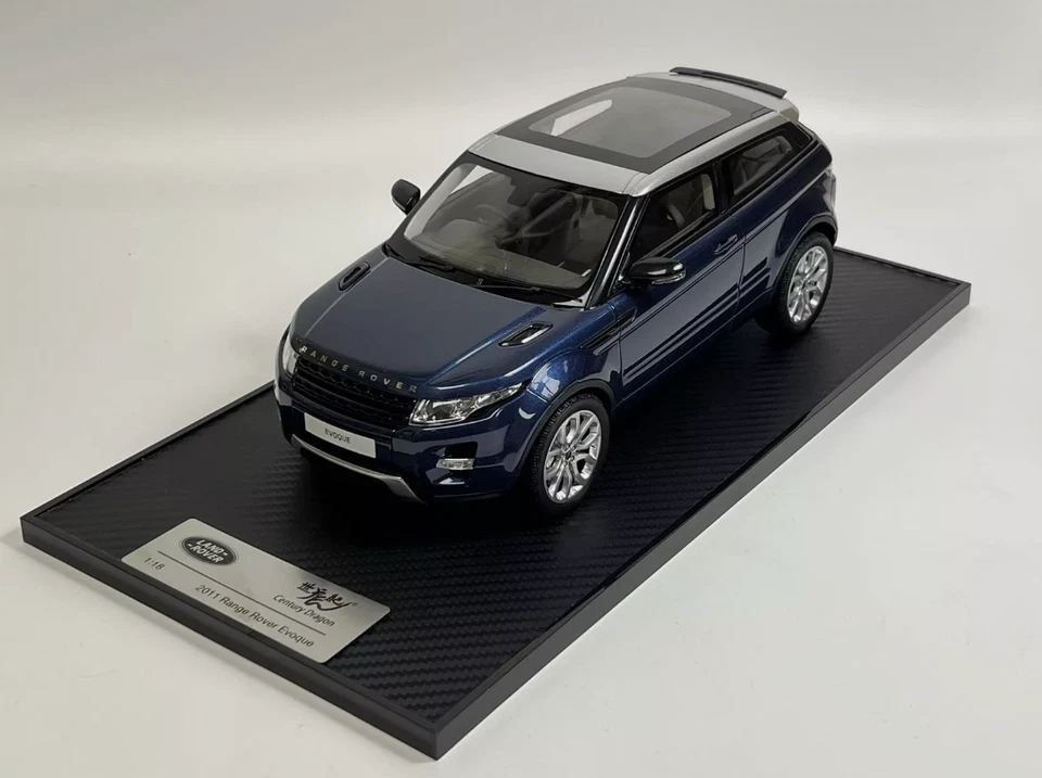 Range Rover Evoque 2011 Baltic Blue 1:18 Scale Century Dragon LRDCAREBB118 - Image 4 of 4