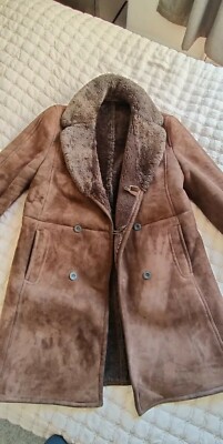 Friitala Men's Sheepskin Coat Size 54 pre-owned, great condition - Main Image