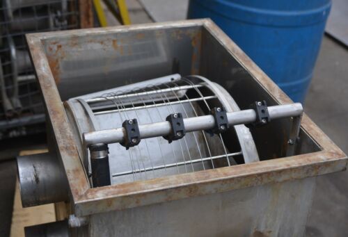 Hydrotech HDF Drum Rotary filter screen stainless motorized missing motor 5DT-1H - 第 4/10 張圖片