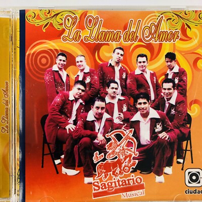 CD SAGITARIO MUSICAL LA LLAMA DEL AMOR CUANTO DIERA DESNUDATE DUELE BAILA RAMA S