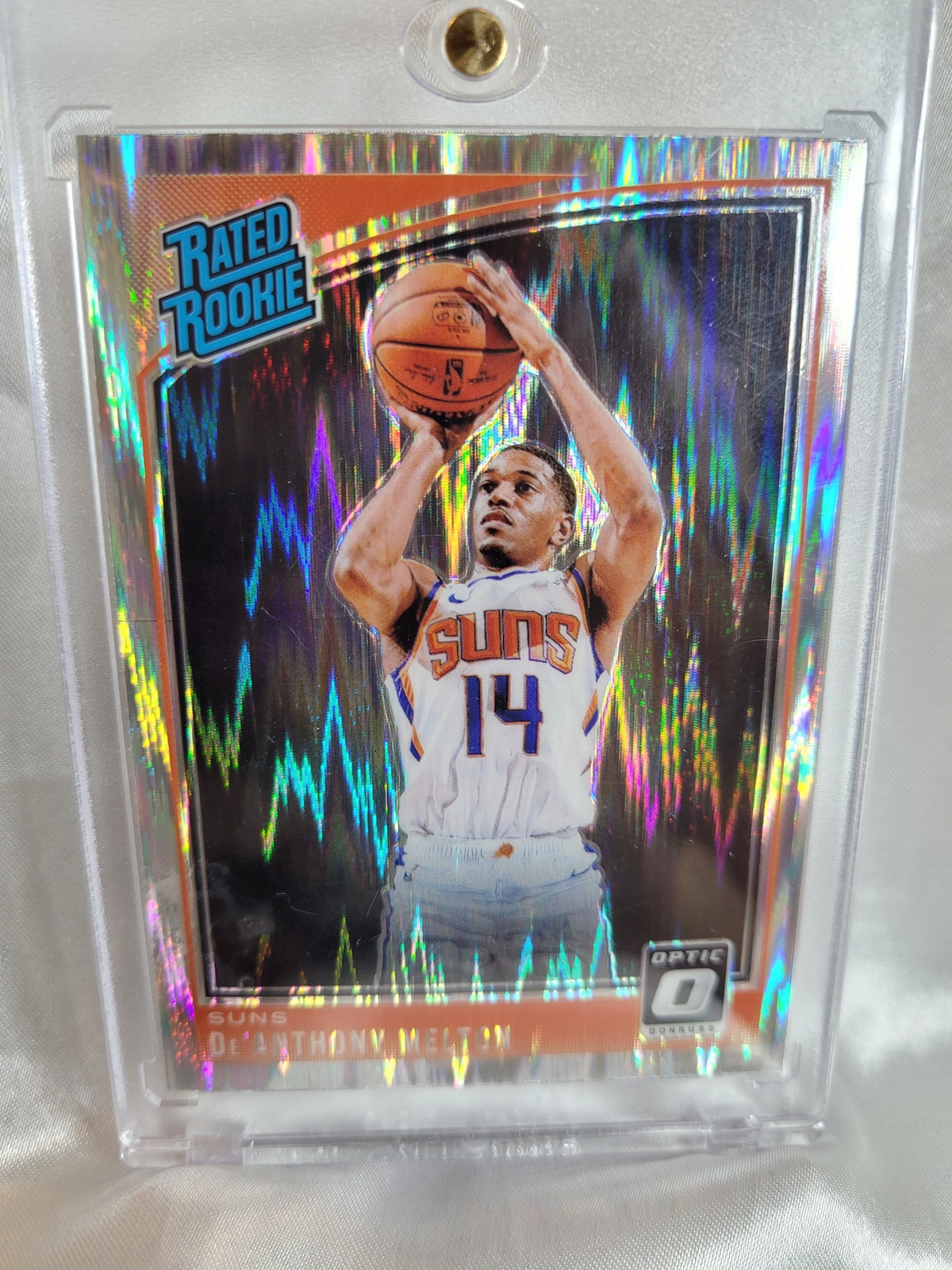 2018 Panini Donruss Optic De'Anthony Melton Shock Prizm Rookie 181