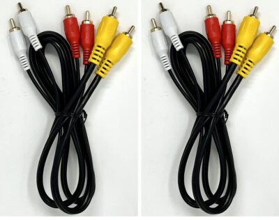 Audio Video RCA Cable 6FT 2 Pack