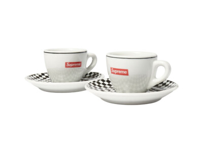 Supreme IPA Porcellane Aosta Espresso Set of 2 Black Teal