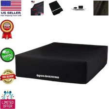 Elegant Dust Cover for Vintage Turntables - Protects Against Spills & Dust