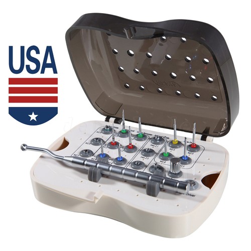Dental Implant Fixture &Broken Screw Removal Kit Remove Surgical Tool Remover US - Picture 10 of 24