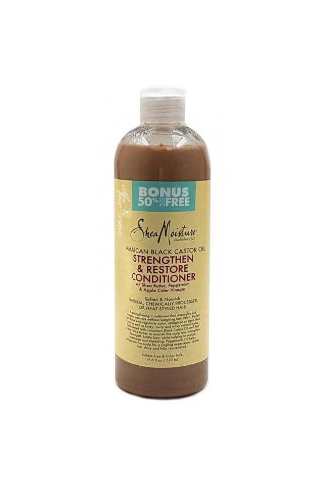Shea Moisture Jamaican Black Castor Oil Strengthen & Restore Conditioner 577ml - Photo 1/1