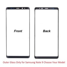 Front Outer Screen Glass Replacement Part for Samsung Galaxy Note 9 Display New