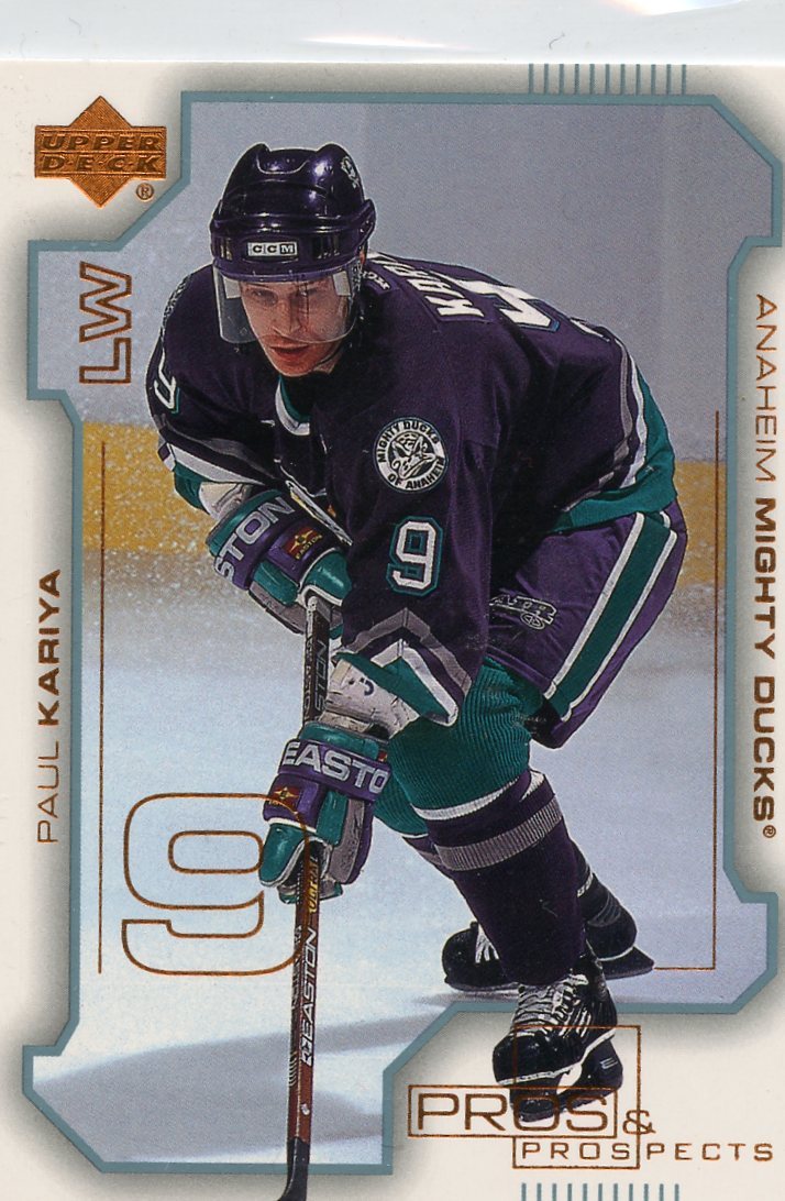 Paul Kariya 2000-01 Upper Deck Pros & Prospects  #1