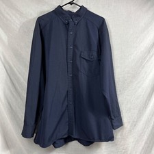 Oberon Arc 8 Shirt Mens XL Long Sleeve Navy Blue Category 2 Electrician