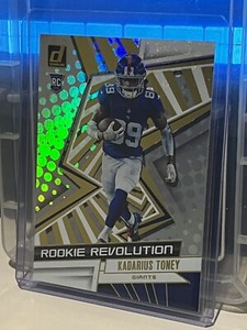 2021 Donruss Rookie Revolution #REV-KTO Kadarius Toney - New York Giants RC