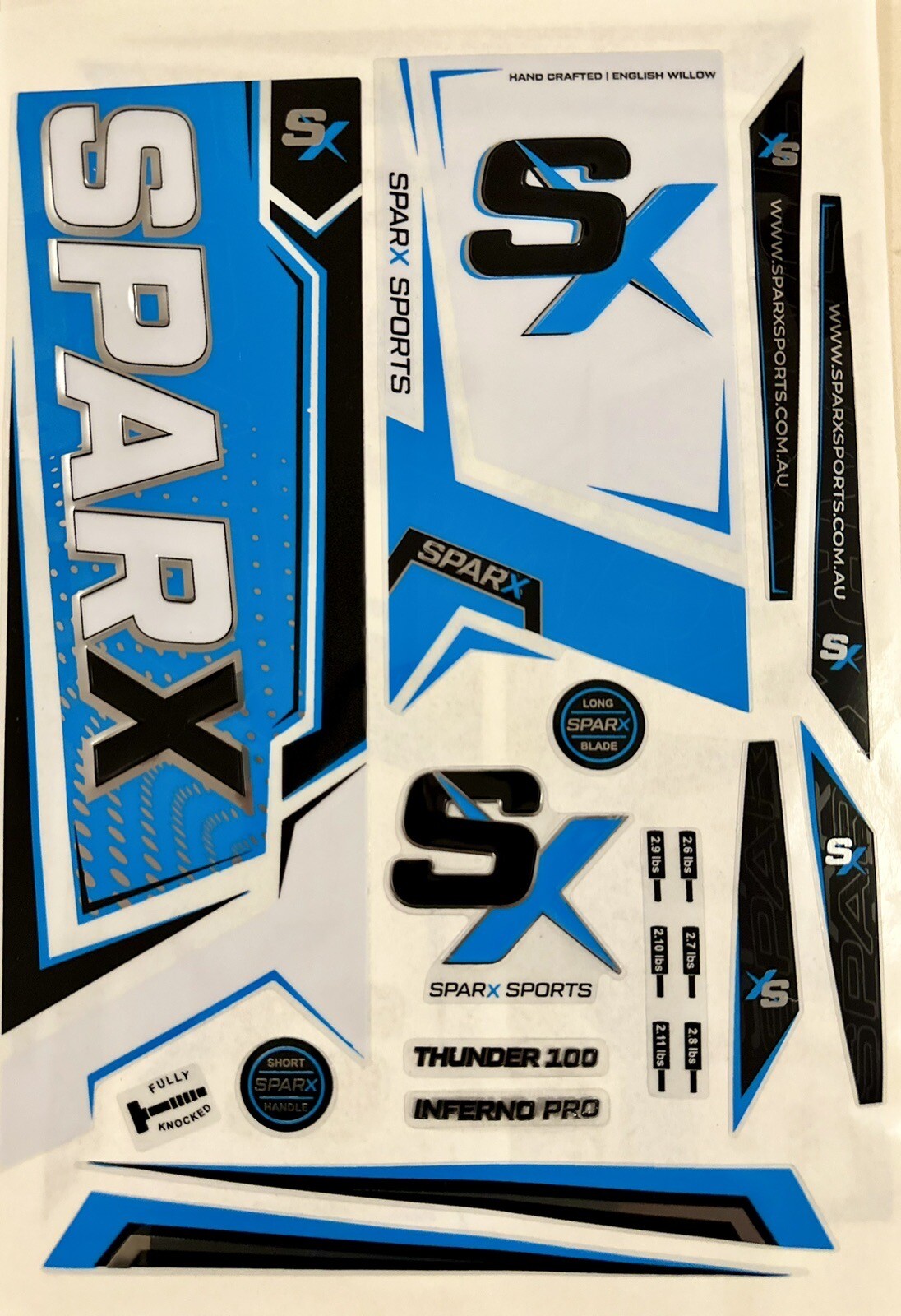 Cricket Bat Stickers 3D Embossed eBay