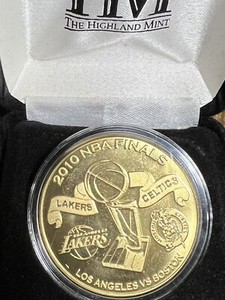 The Highland Mint- Lakers Vs Celtics Commemorative Coin