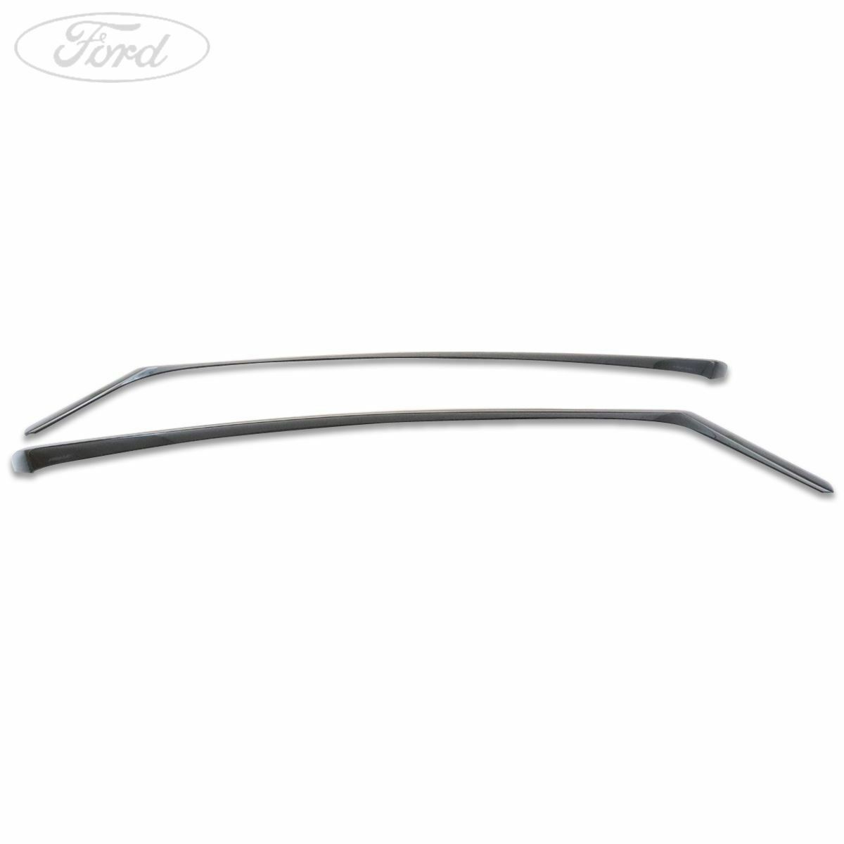 Genuine ClimAir Front Window Wind Deflectors For Fiesta Mk7 5 Door 2008