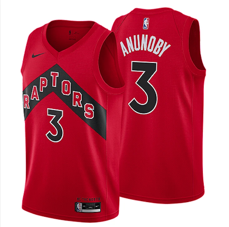 Raptors red jersey cheap