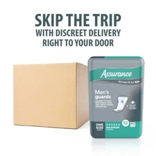 Assurance Men's Guards, Maximum Absorbency (52 Count)