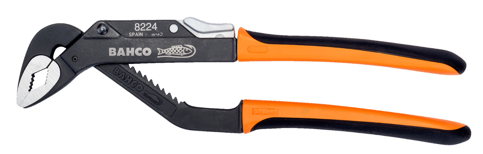 Bahco Black/Orange 8224 Water Pump Slip Joint Pliers 250Mm Capacity 45Mm - Image 17