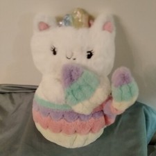 FAO Schwartz meowmaid cat plush multicolor lights up polyester fiber 2020