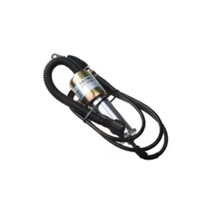 Excavator Fuel Shut off Stop 1224V Solenoid Valve 11N6-666030 For Hyundai R210-7