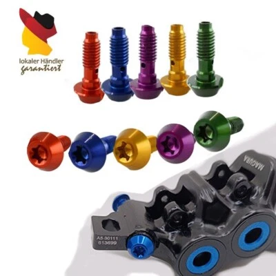 PB Custom Hohlschraube Banjo oder Verschlussschraube für Magura MT Bremssattel