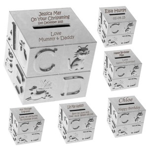 personalised boys money box