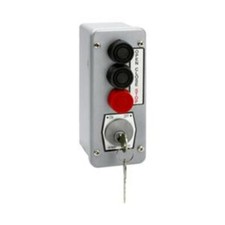 MMTC 3BLM-BC Exterior 3 Button Best Cylinder Lockout Surface Control Station