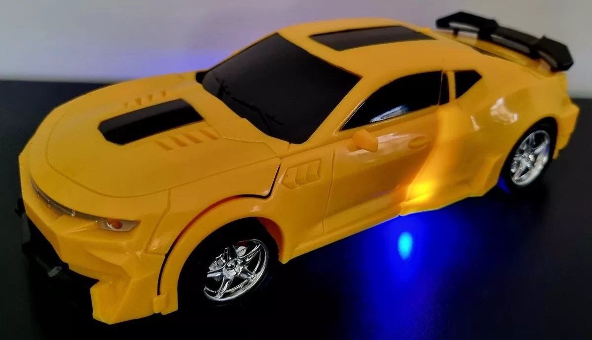 Bumblebee Chevrolet Transformers Rechargeable Remote Control Car Toy Girls Boys