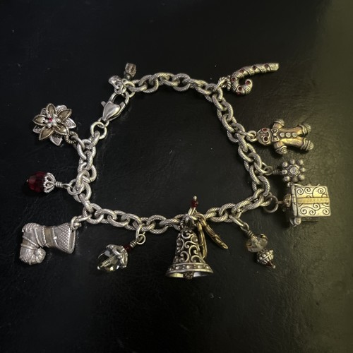 Brighton christmas story charm bracelet