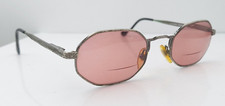 Vintage John W Gray Oval Geometric Metal Sunglasses FRAMES ONLY