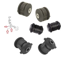 Rear Trailing Control Arm Rod Hub Knuckle Bushings for Kia Sportage 2004-2010