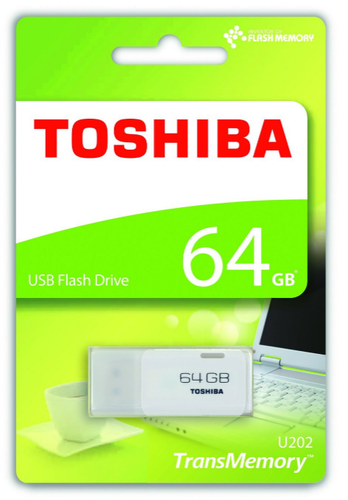 Stylo clé mémoire clé USB 2.0 Toshiba 64 Go TransMemory U202 USB2 2.0 blanche - Photo 5/6