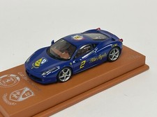 1/43 Tecnomodel Ferrari 458 Blue Angels / Ferrari Club of America Car #02  01/12