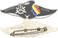 Soutien Matériel Opération MANTA, TCHAD, épingle sertie, Delsart (6692)