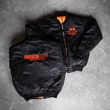 OFFICIAL Fantazia Crew RAVE ERA  MA1 Bomber Jacket Vibealite Dreamscape 90s