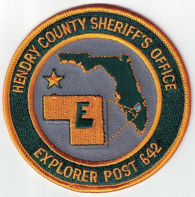 Hendry County Sheriff's Office Explorer Post 642 Florida FL patch eBay